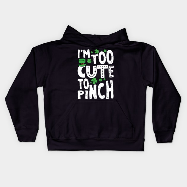 Too Cute To Pinch Kids Hoodie by KsuAnn